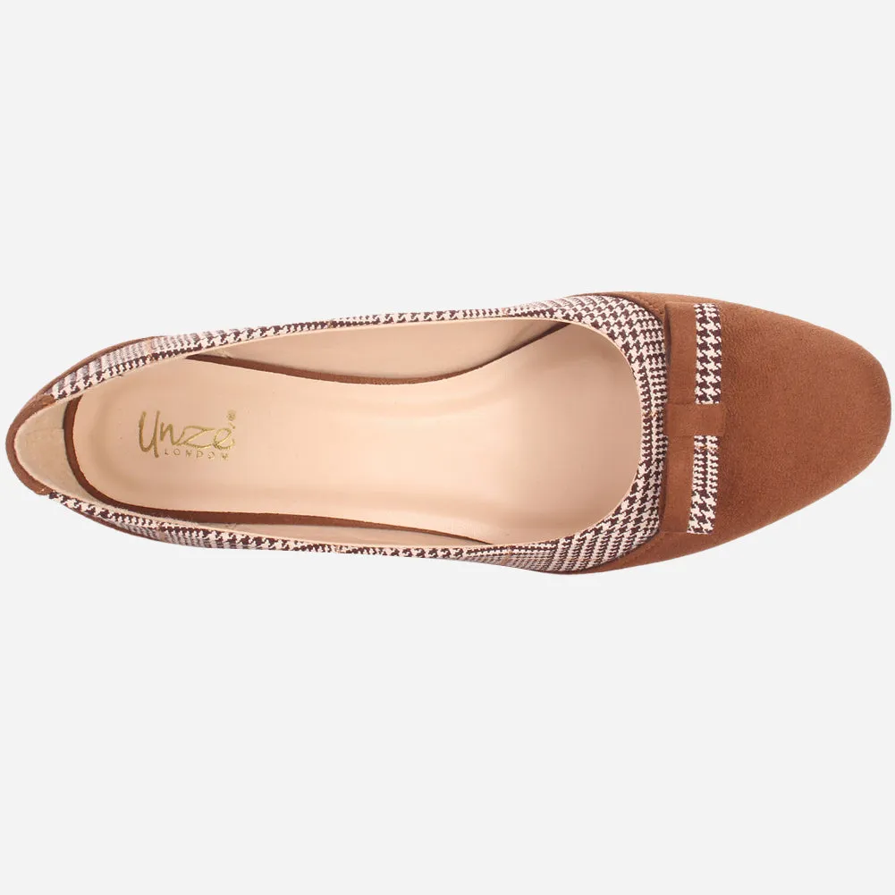 Women "FLORA" Slip On Court Shoes