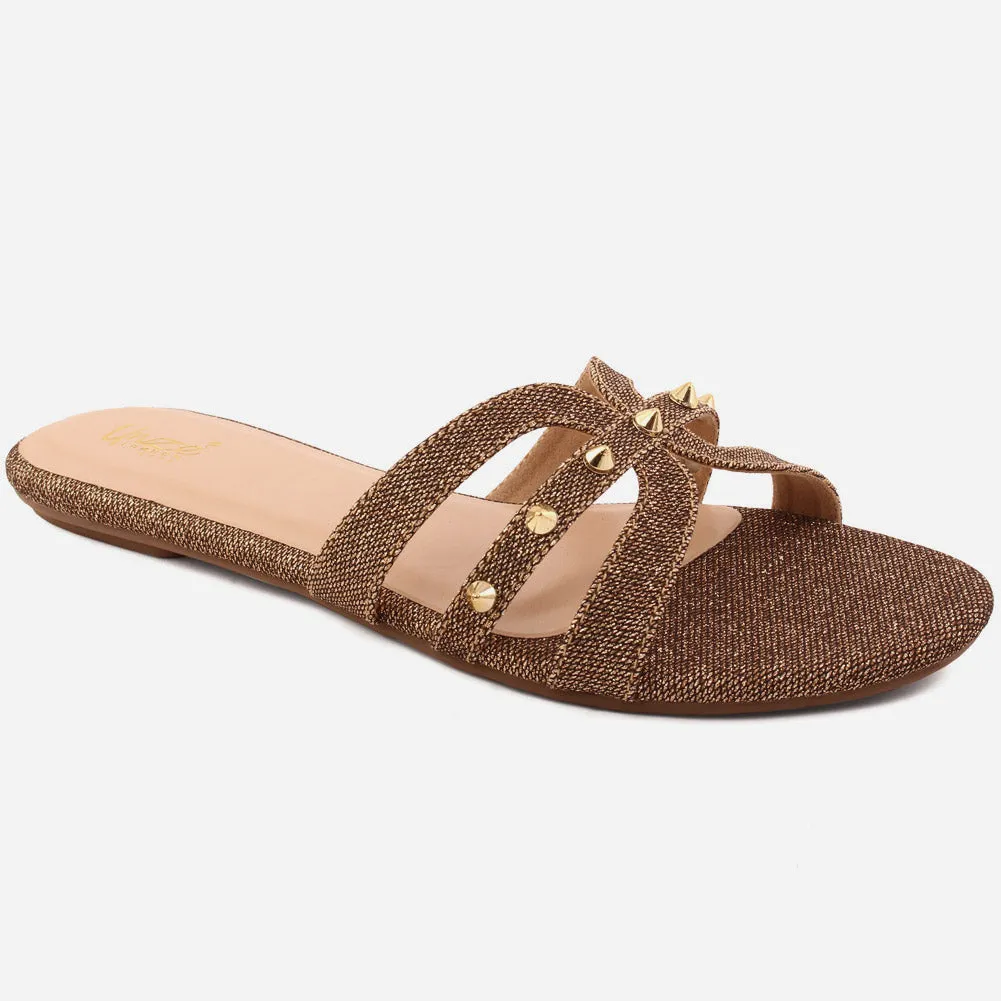 Women "KYMA" Flat Slippers