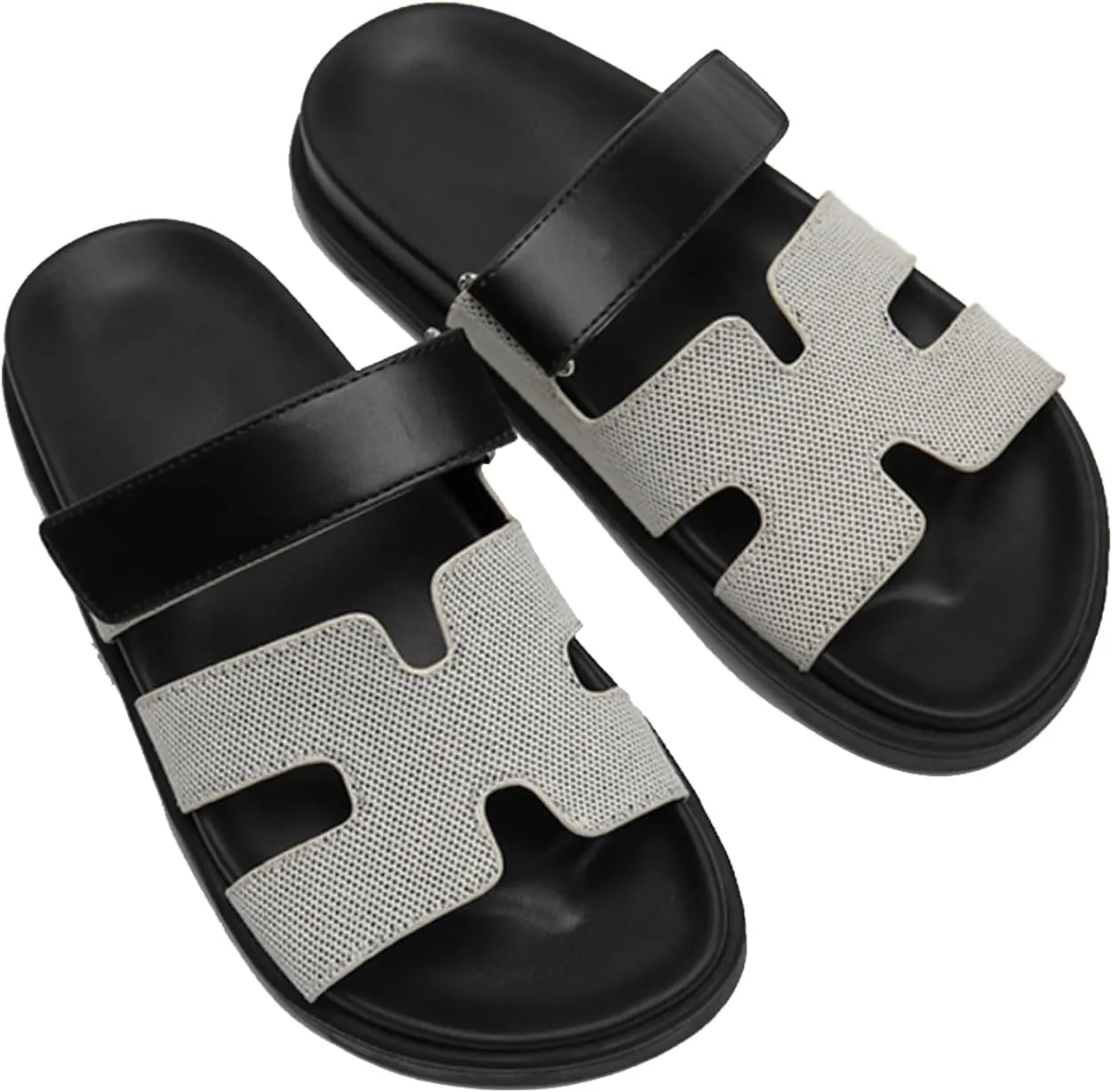 Women Sandals Summer Flat Sandal Comfy Adjustable Strap Sandals Fashion Mules Slip On Casual Sandals for Women