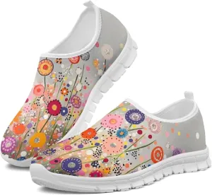 Women Slip On Tennis Shoes Casual Sneakers Womens Non Slip Work Shoes