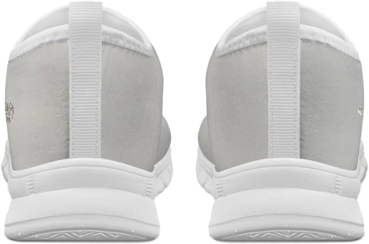 Women Slip On Tennis Shoes Casual Sneakers Womens Non Slip Work Shoes