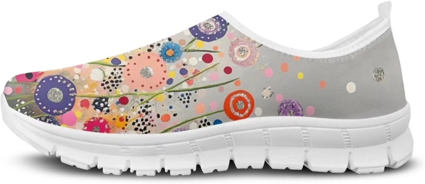 Women Slip On Tennis Shoes Casual Sneakers Womens Non Slip Work Shoes