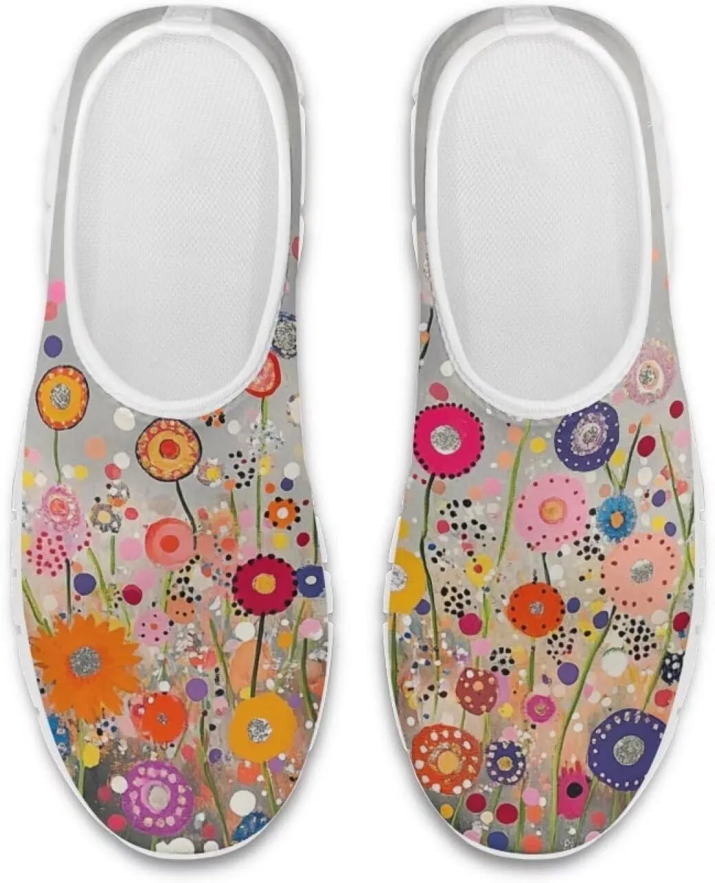 Women Slip On Tennis Shoes Casual Sneakers Womens Non Slip Work Shoes
