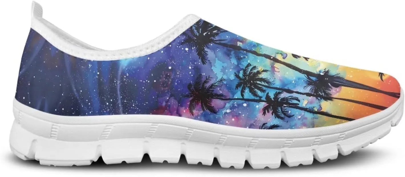 Women Slip On Tennis Shoes Womens Non Slip Work Shoes Casual Sneakers