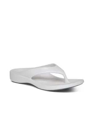 Women's Aetrex Maui Sandal in White