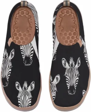 Women's Art Travel Shoes Slip On Knit Comfort Loafers Lightweight Fashion Sneaker