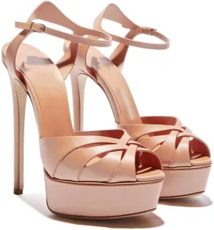 Women's Fashion Stiletto Speep Toe Open Toe Pump Heel Sandals Summer Comfy Slingback Slip-on Wedding