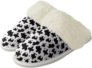 Womens Fluffy House Slippers for Winter Warm Comfy Bedroom Slippers Women Non Slip Size 5-13