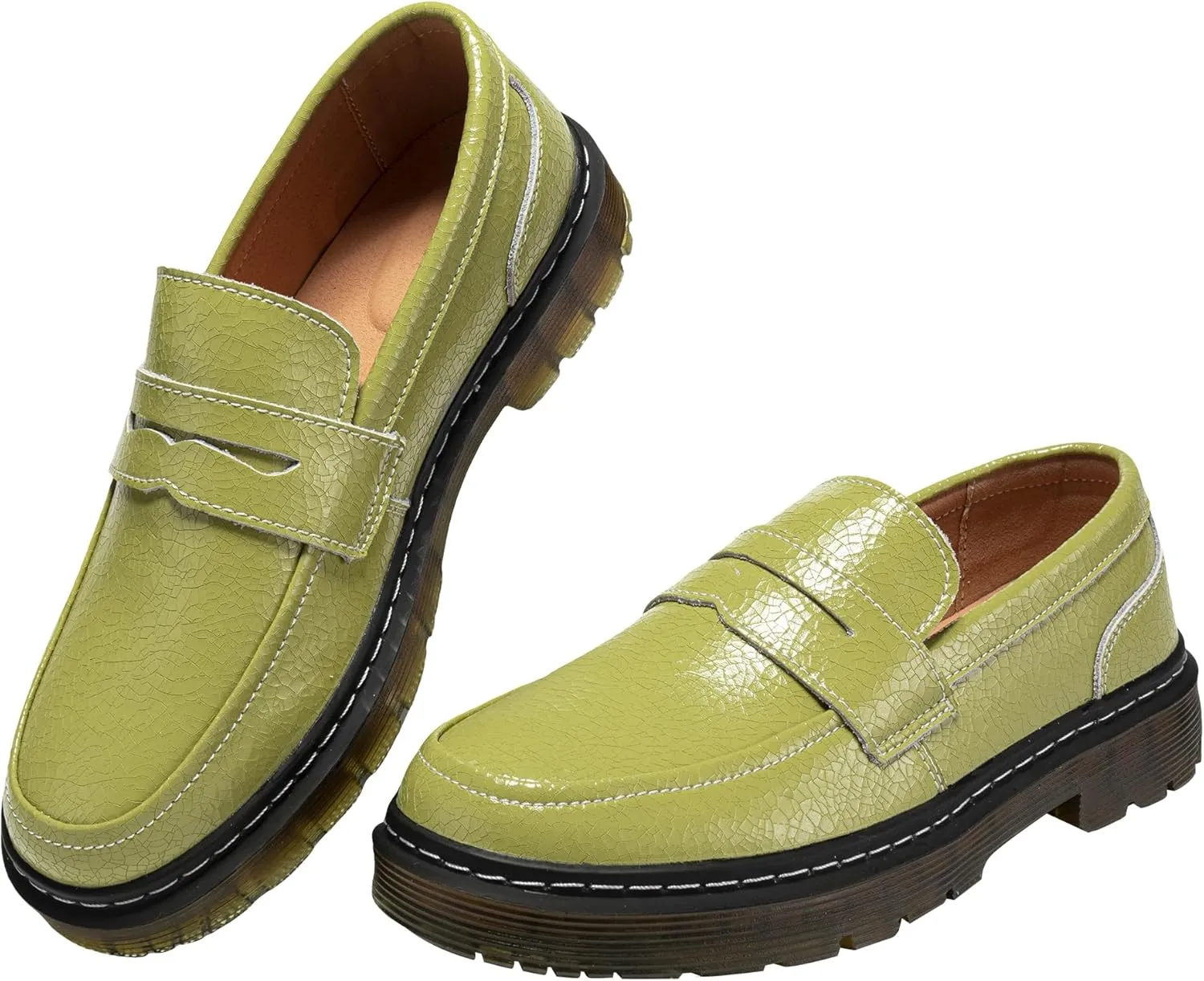 Women's Loafers Classic Penny Loafers for Women Fashion Driving Moccasins Women