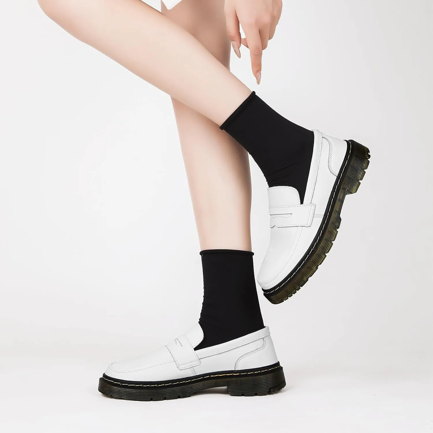 Women's Loafers Classic Penny Loafers for Women Fashion Driving Moccasins Women