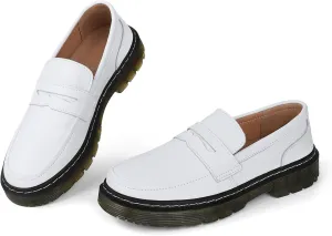 Women's Loafers Classic Penny Loafers for Women Fashion Driving Moccasins Women