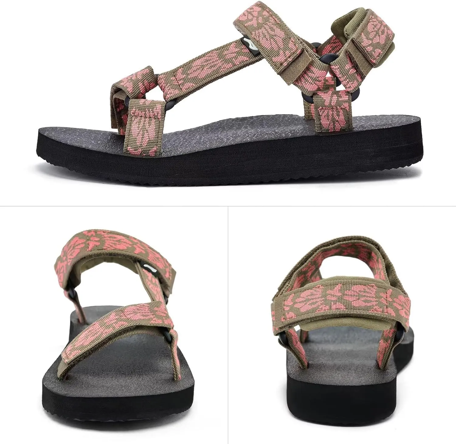Women's Original Sport Sandals Hiking Sandals with Arch Support Yoga Mat Insole Light Weight Outdoor Water Shoes