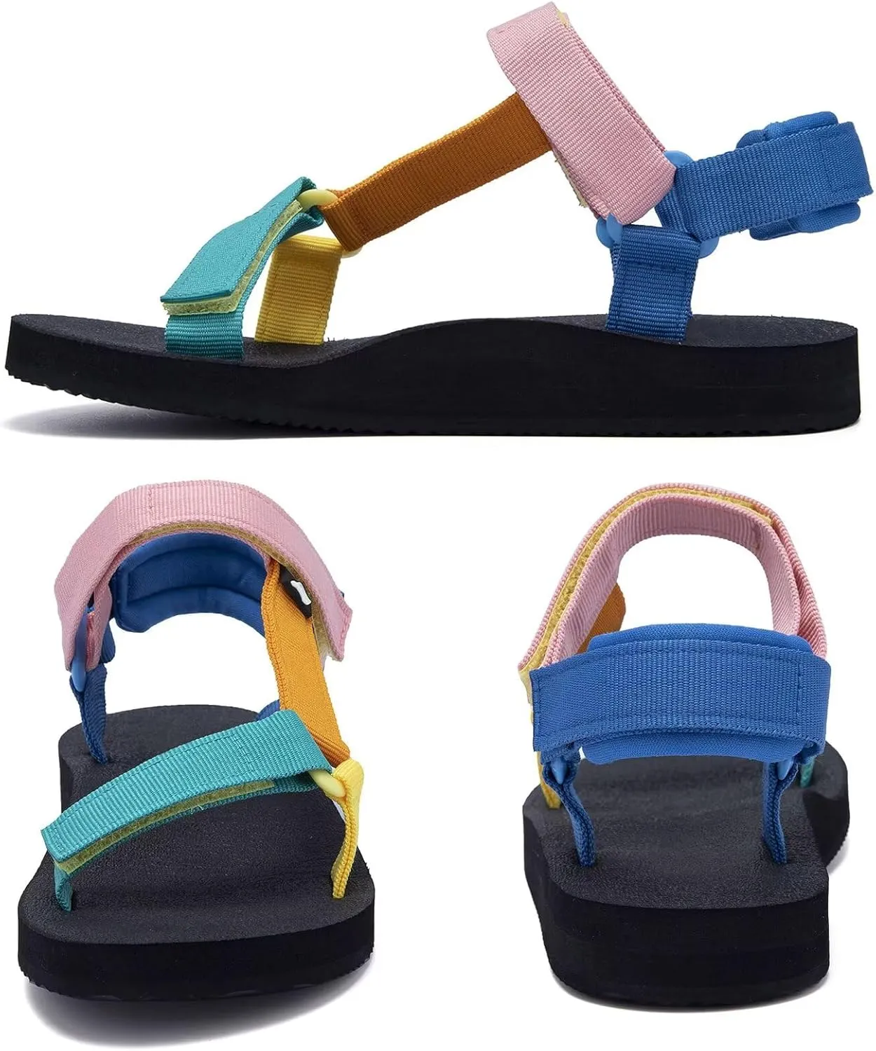 Women's Original Sport Sandals Hiking Sandals with Arch Support Yoga Mat Insole Light Weight Outdoor Water Shoes