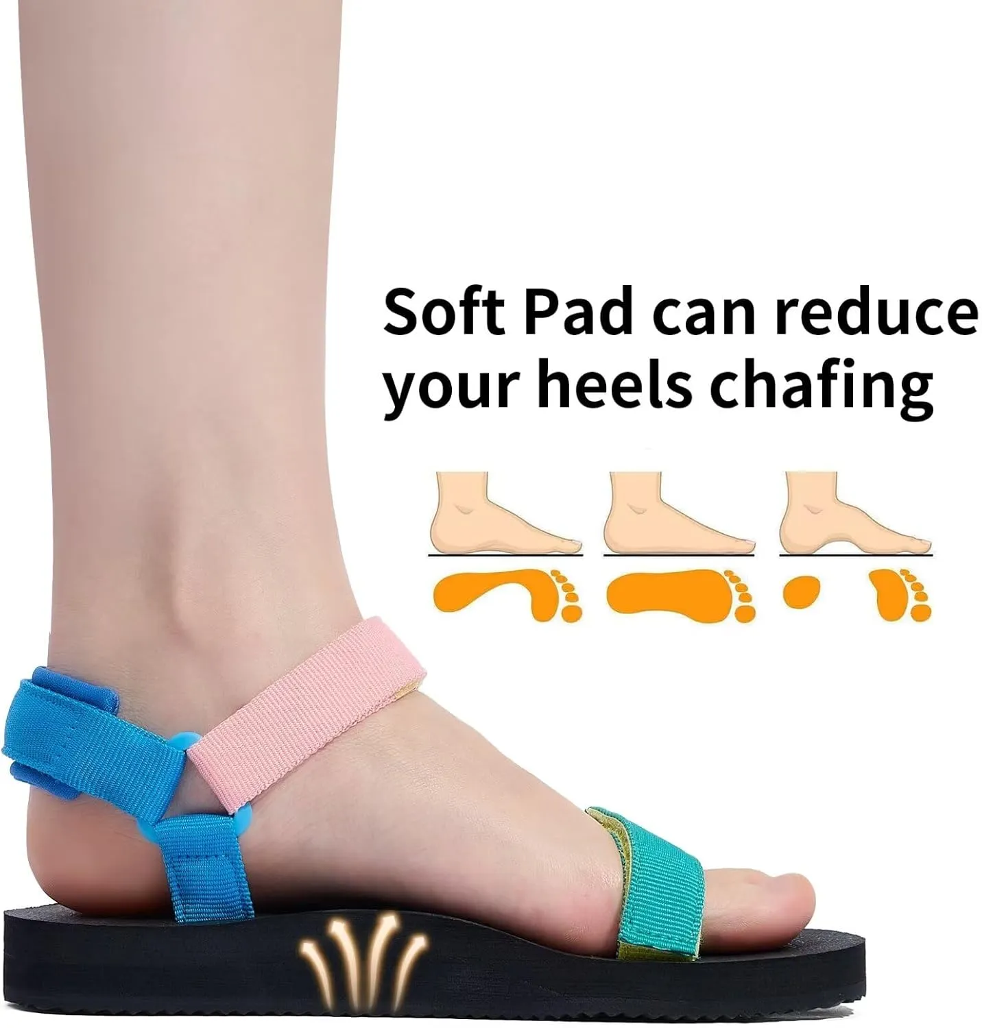 Women's Original Sport Sandals Hiking Sandals with Arch Support Yoga Mat Insole Light Weight Outdoor Water Shoes