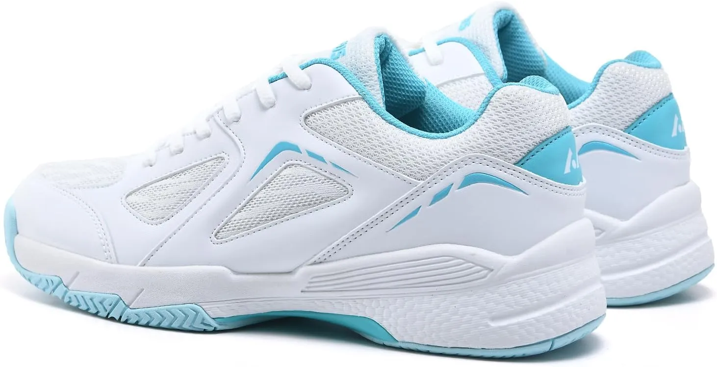 Women's Pickleball Shoes - AMZ-P601, Non-Slip, Cushioning, Anti-Torque, Breathable Court Shoes