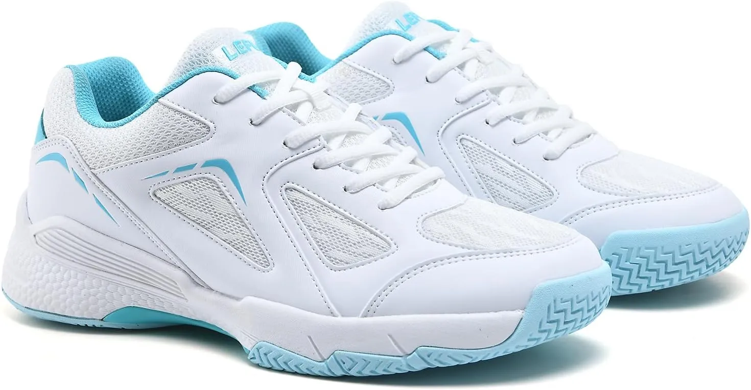 Women's Pickleball Shoes - AMZ-P601, Non-Slip, Cushioning, Anti-Torque, Breathable Court Shoes