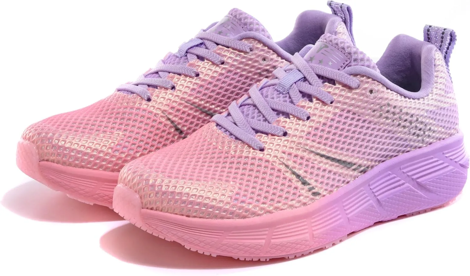 Women's Road Running Shoes Athletic Non-Slip Sole Walking Sneaker Lightweight Supportive Mesh Colorful Trail Tennis Shoes