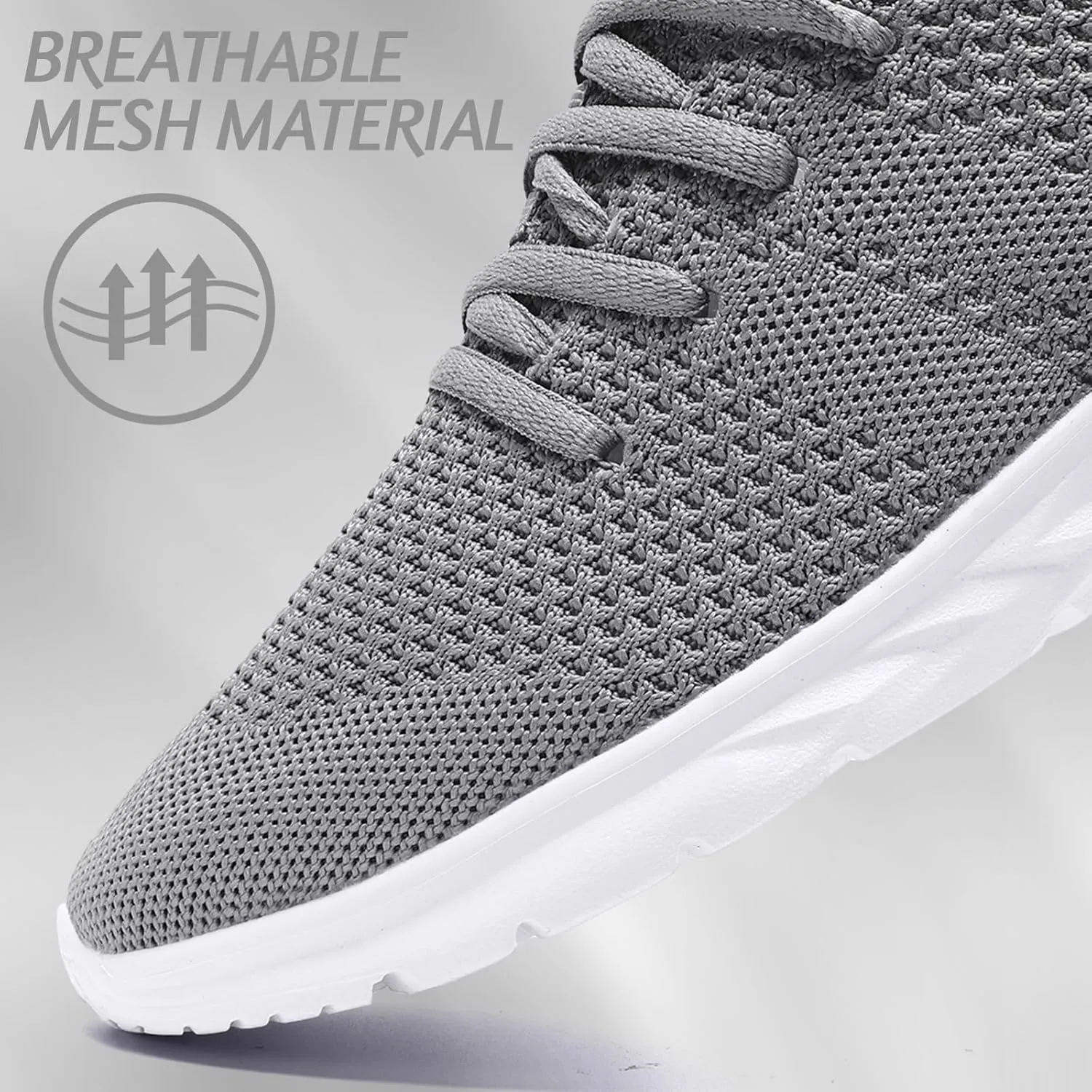 Womens Running Shoes Lightweight Tennis Shoes Slip On Walking Shoes Breathable Sneakers for Gym Travel Work