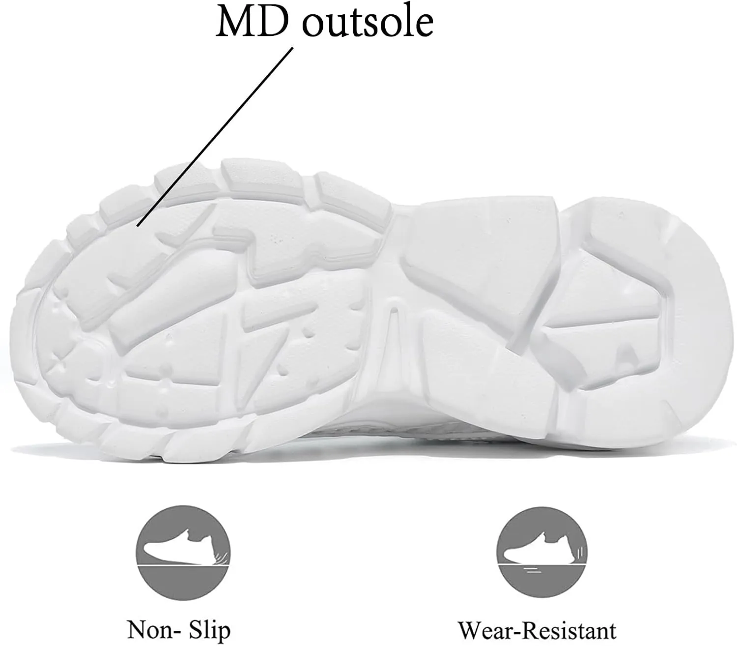Womens Running Shoes Slip on Breathable Lightweight Fashion Sneakers Athletic Sports Walking Gym Work Shoes