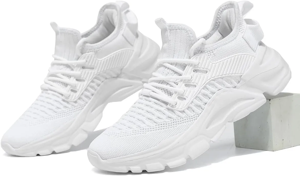 Womens Running Shoes Slip on Breathable Lightweight Fashion Sneakers Athletic Sports Walking Gym Work Shoes