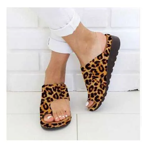 Womens Sandals, Comfy Soft Heel Slip-On Shoes