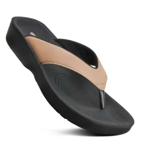 Women's Sandals Flumen Beige