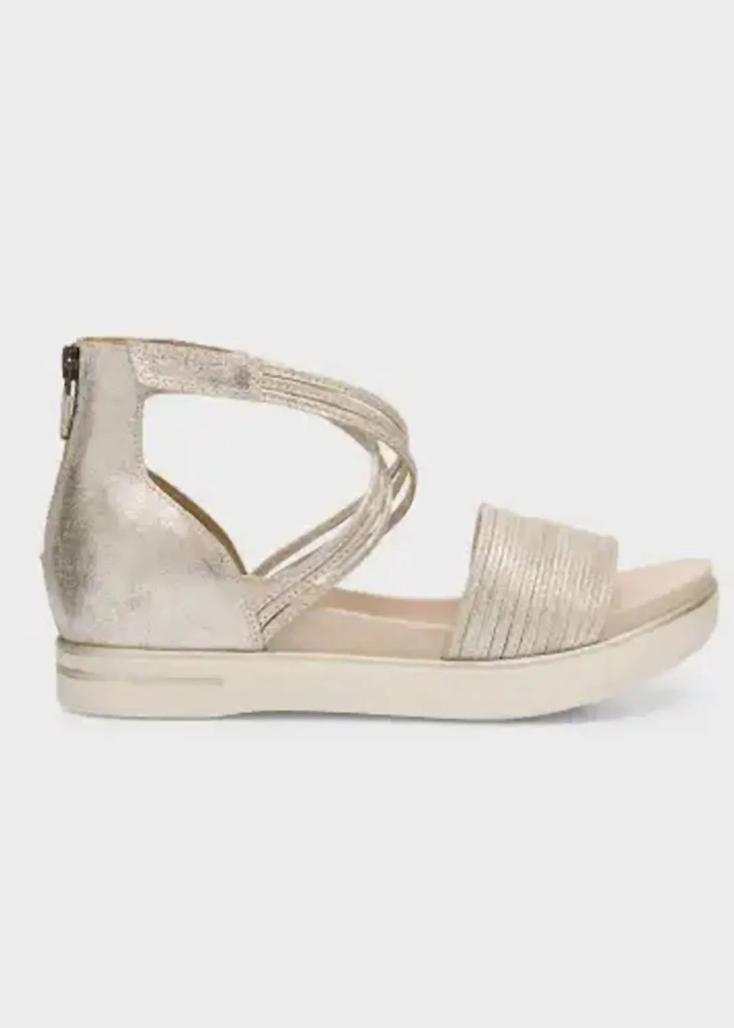 Women's Shea Strappy Sandal In Platinum