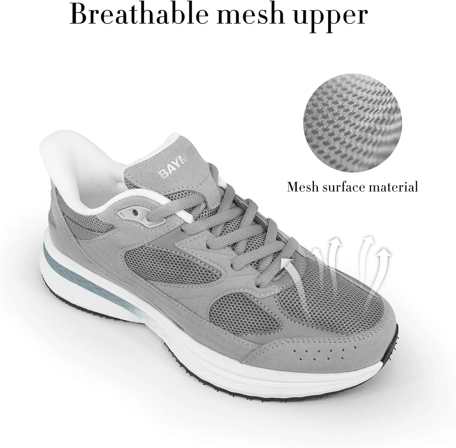 Women’s Slip On Retro Shoes Breathable Mesh Lightweight Tennis Sneakers for Athletic Walking Gym Workout