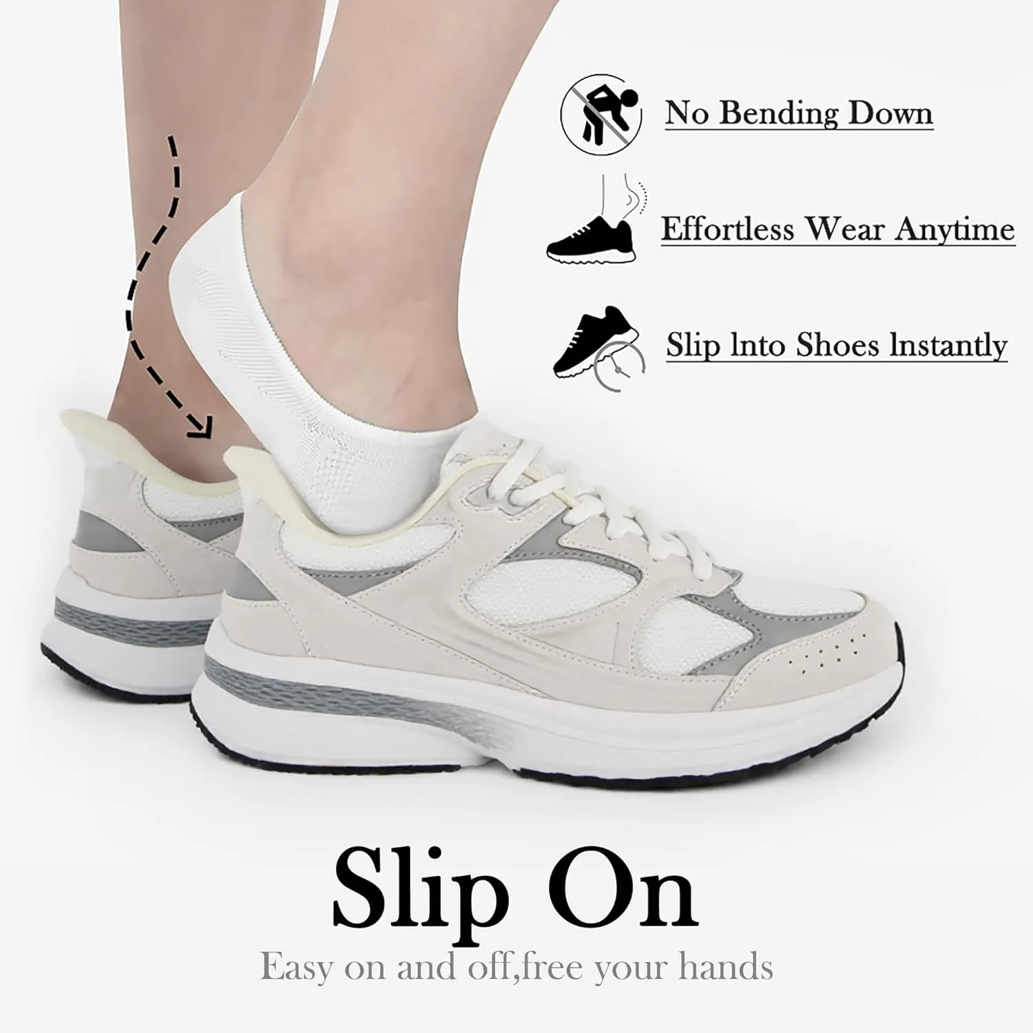 Women’s Slip On Retro Shoes Breathable Mesh Lightweight Tennis Sneakers for Athletic Walking Gym Workout