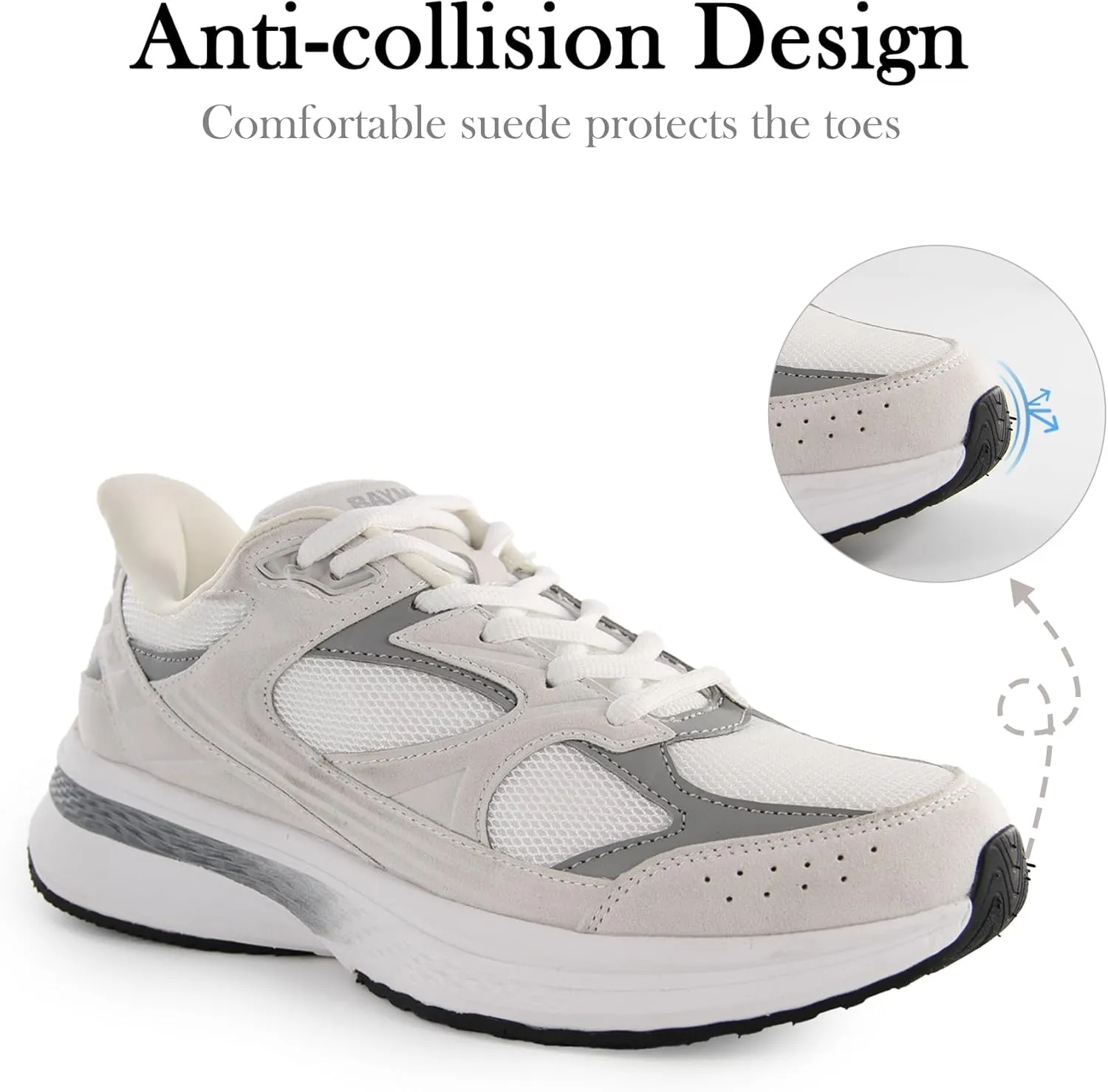 Women’s Slip On Retro Shoes Breathable Mesh Lightweight Tennis Sneakers for Athletic Walking Gym Workout