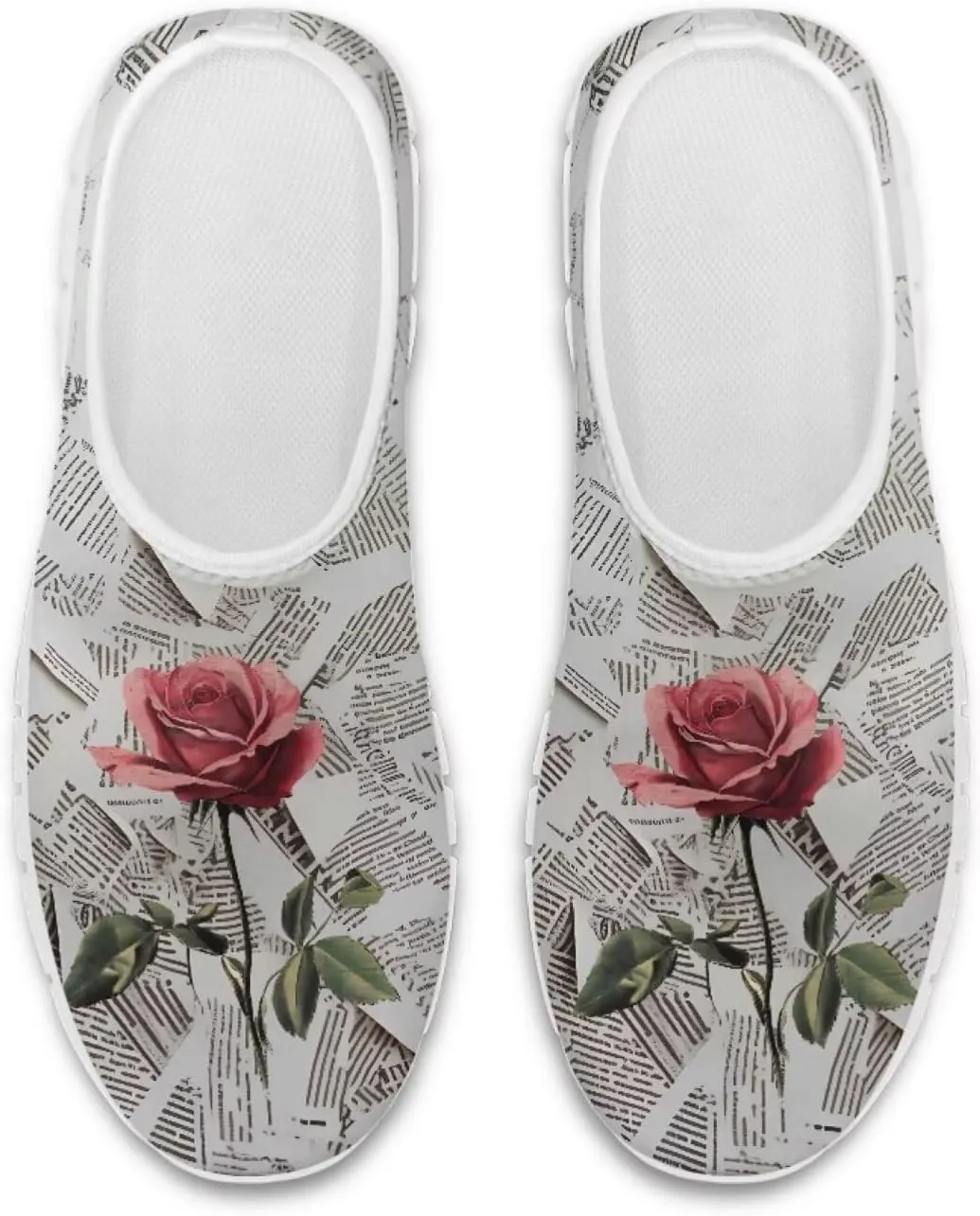 Women's Slip on Sneakers Casual Shoes Loafers Non Slip Breathable Comfortable Walking Sneakers Gifts for Women Girls White Sole Size 5.5-11.5