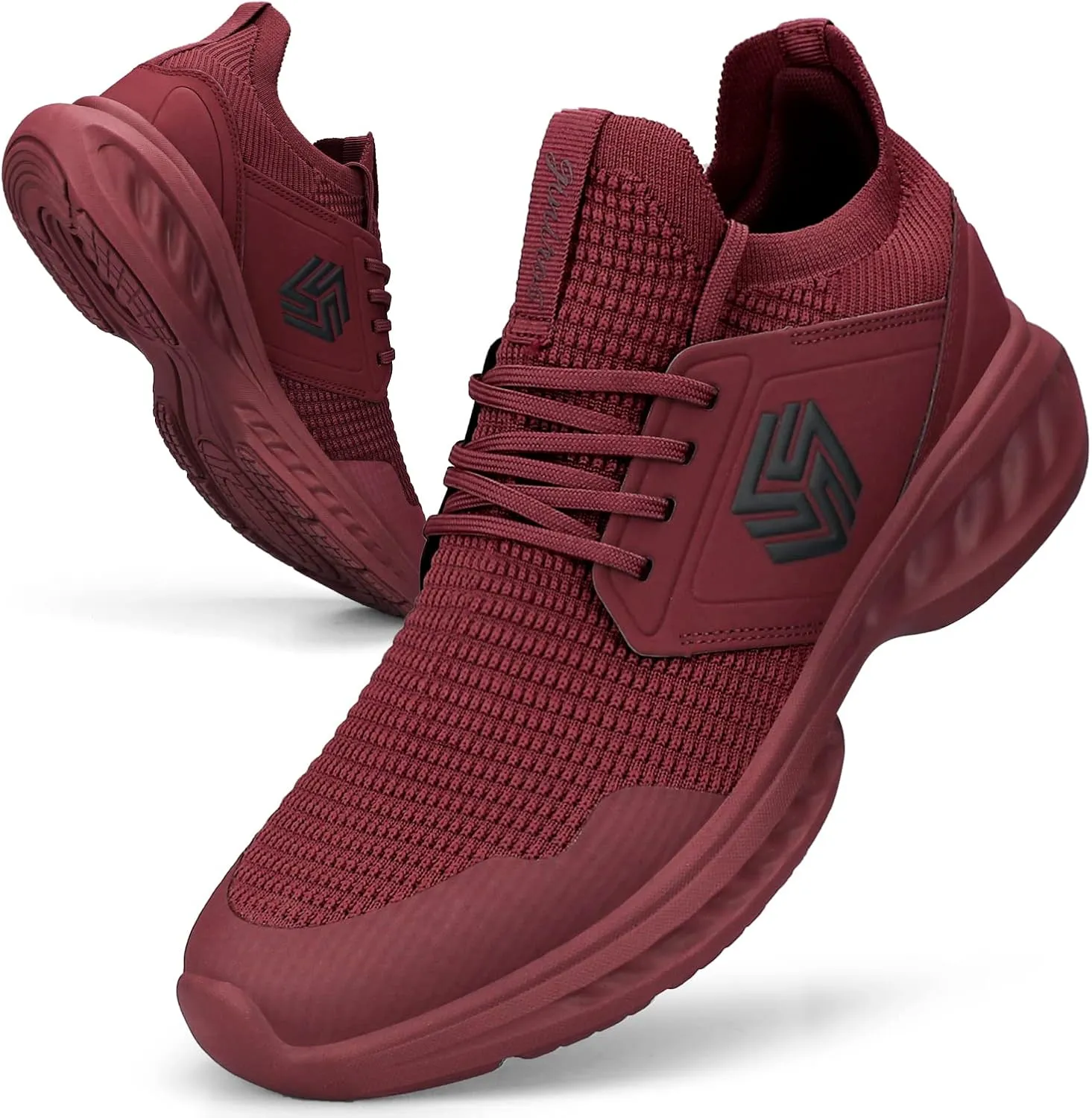 Womens Slip On Walking Shoes Non Slip Running Shoes Breathable Workout Shoes Lightweight Gym Sneakers