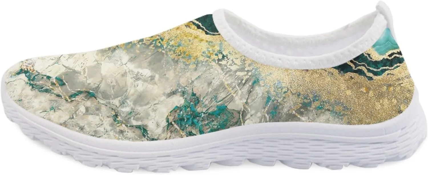 Womens Tennis Shoes Cherry Blossoms Breathable Casual Athletic Walking Shoes Casual Fashion Slip On Running Sneakers