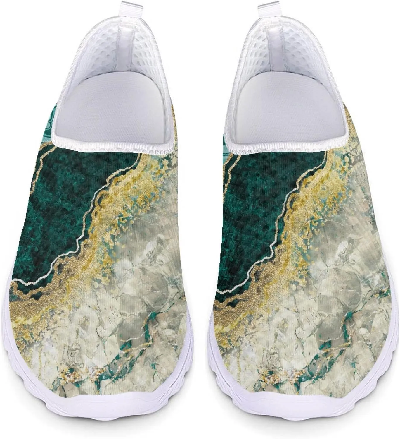 Womens Tennis Shoes Cherry Blossoms Breathable Casual Athletic Walking Shoes Casual Fashion Slip On Running Sneakers