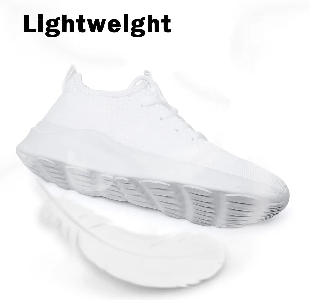 Womens Walking Shoes Running Sneakers Slip On Tennis Sport Workout Gym Athletic Outdoor Travel Work Lightweight Fashion Breathable Comfortable Shoe