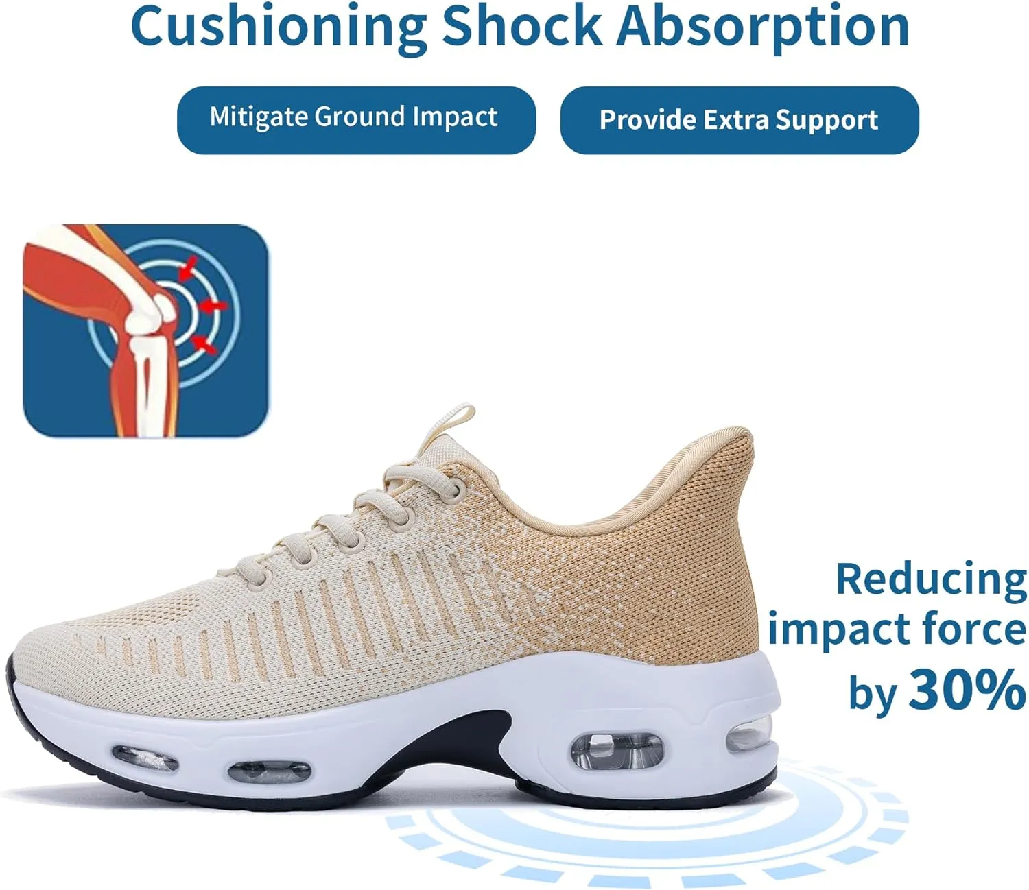 Women's Walking Shoes | Slip On | Fashion Sneakers | Running Tennis Shoes US 6-11