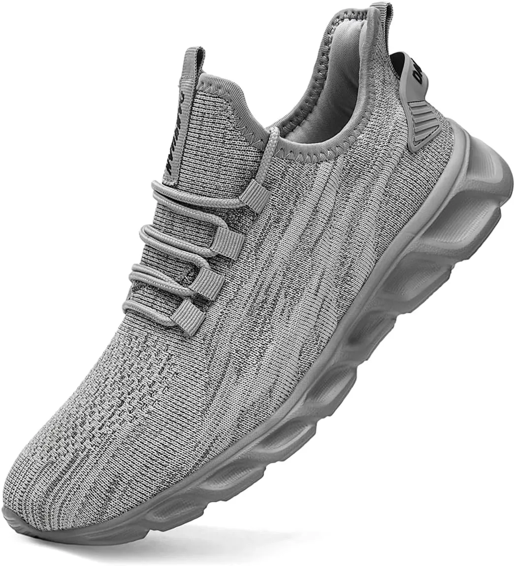 Womens Walking Shoes Slip On Sneakers Tennis Shoes Running Sport Workout Gym Shoes Athletic Non Slip Lightweight Breathable Fashion Casual Shoes for Travel Work
