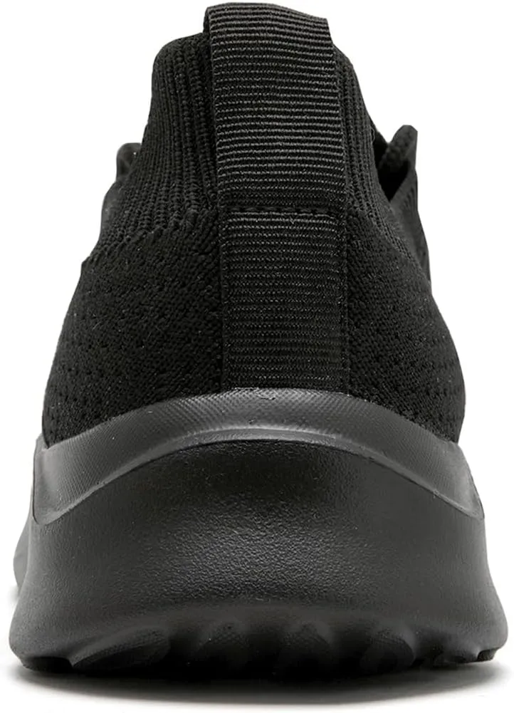 Womens Walking Shoes Tennis Slip On Sneakers Running Sport Workout Gym Shoes Athletic Non Slip Breathable Lightweight Fashion Casual Black US 6 to US 11.5