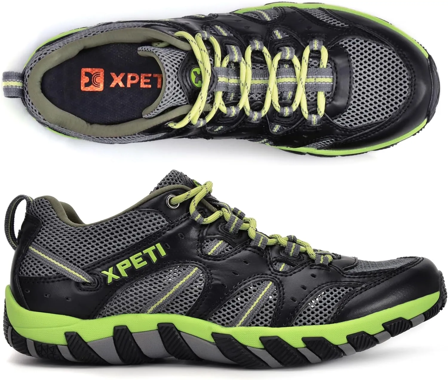 XPETI Men’s Akua Water Shoes Breathable Beach Shoes
