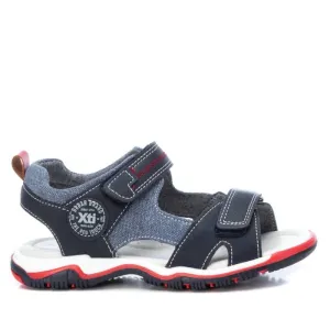 XTI Kids Boy's Double Velcro Sandal 58009