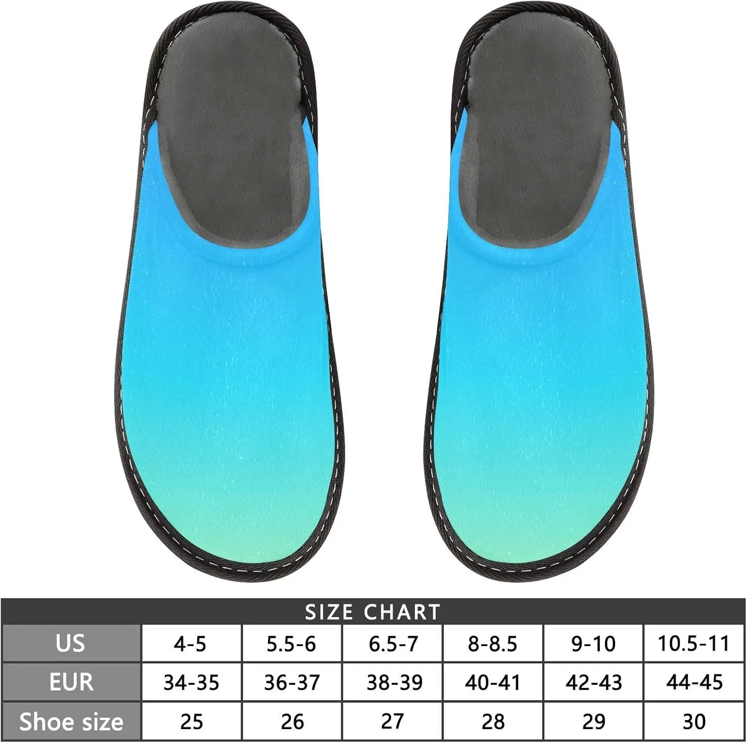 Yellow Lavender Gradient House Slippers for Women Men Non-Slip Comfy Slippers
