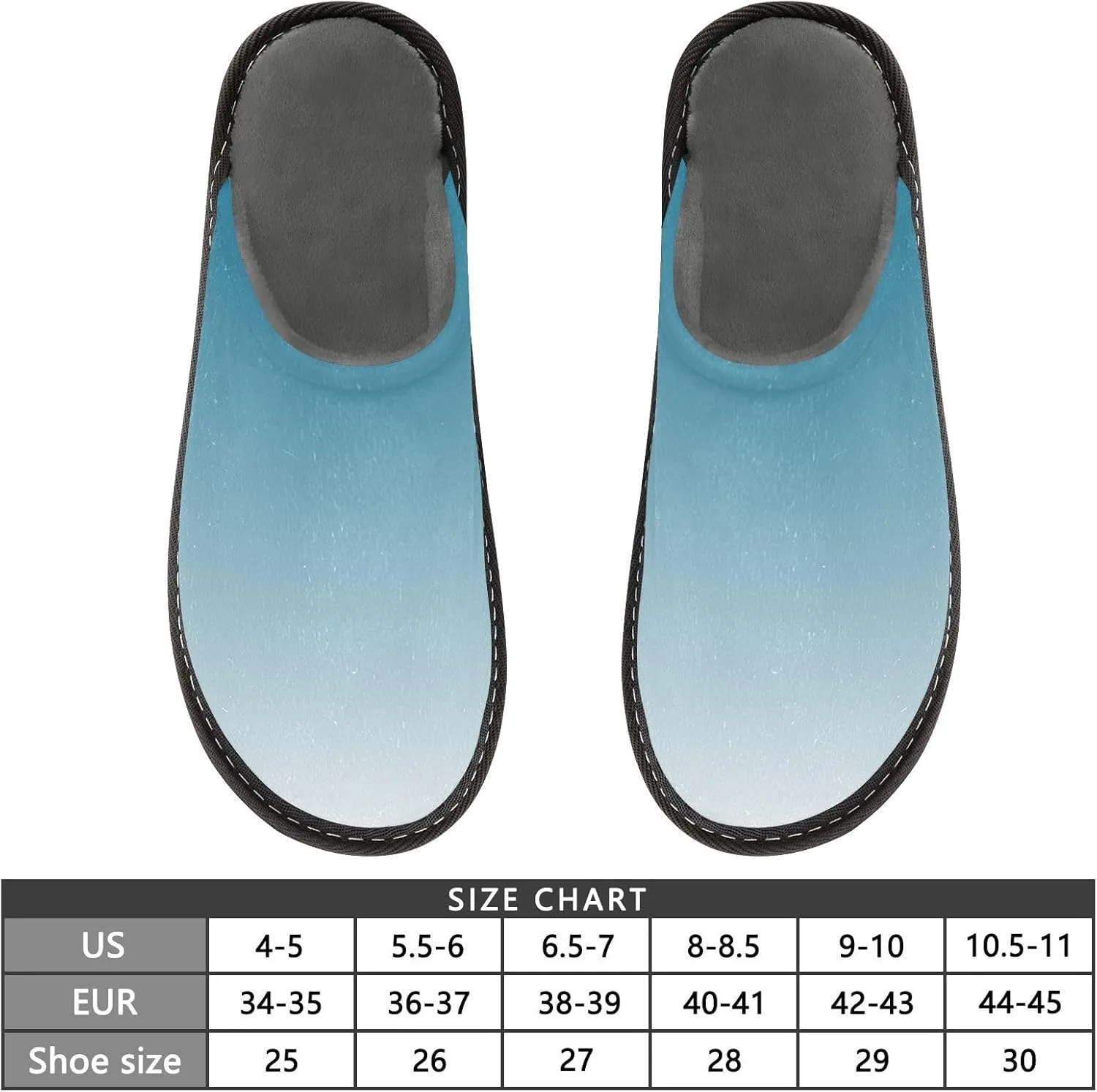 Yellow Lavender Gradient House Slippers for Women Men Non-Slip Comfy Slippers