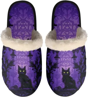 YEXIATODO Comfy House Shoes Women Size XS-XL for Girls Fuzzy Slippers for Men Cotton Slippers