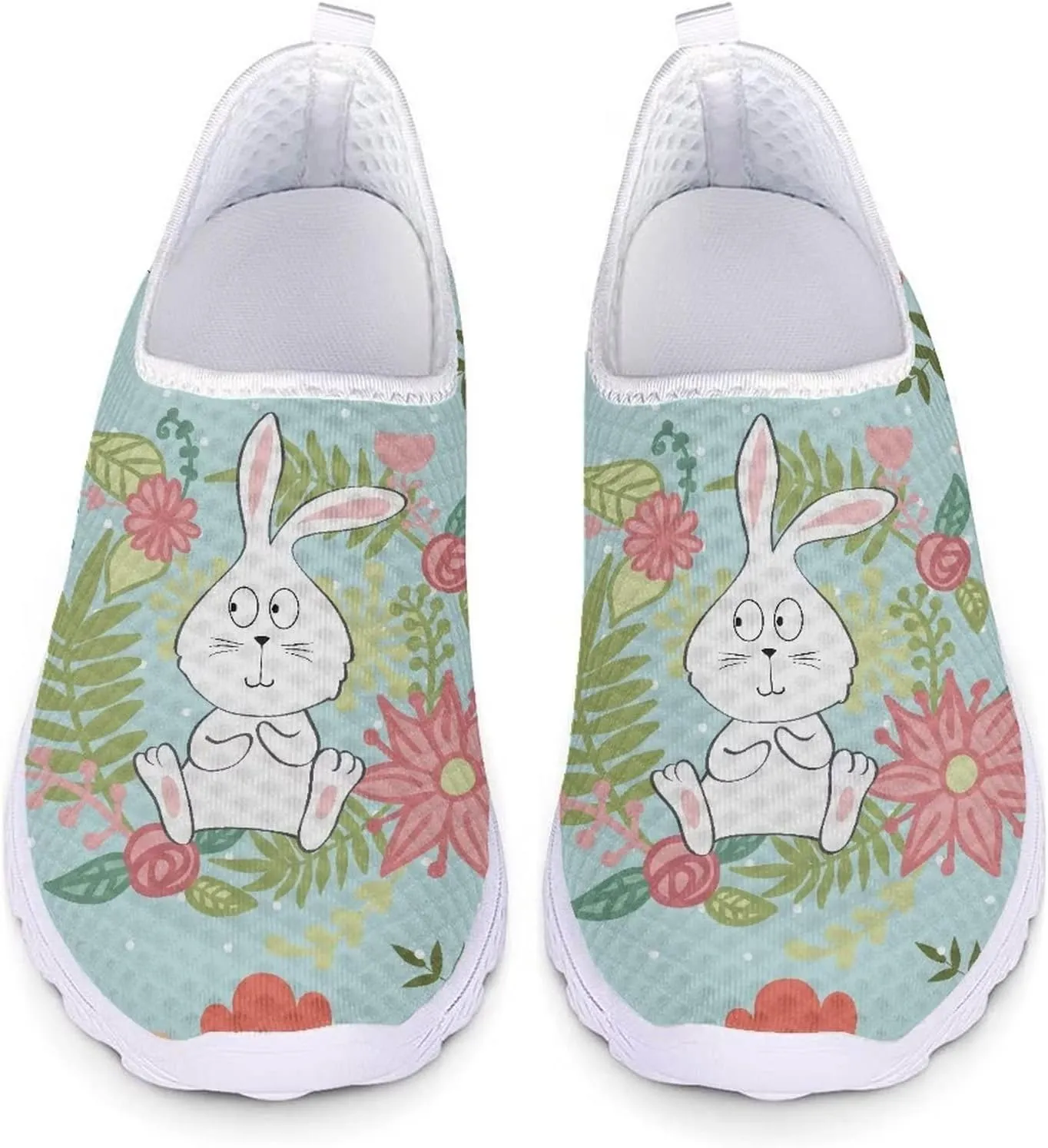Yzaoxia Sneakers for Women Tennis Shoes Teen Girls Size 5.5-11.5 Slip on Running Shoes Breathable Mesh Water Shoes