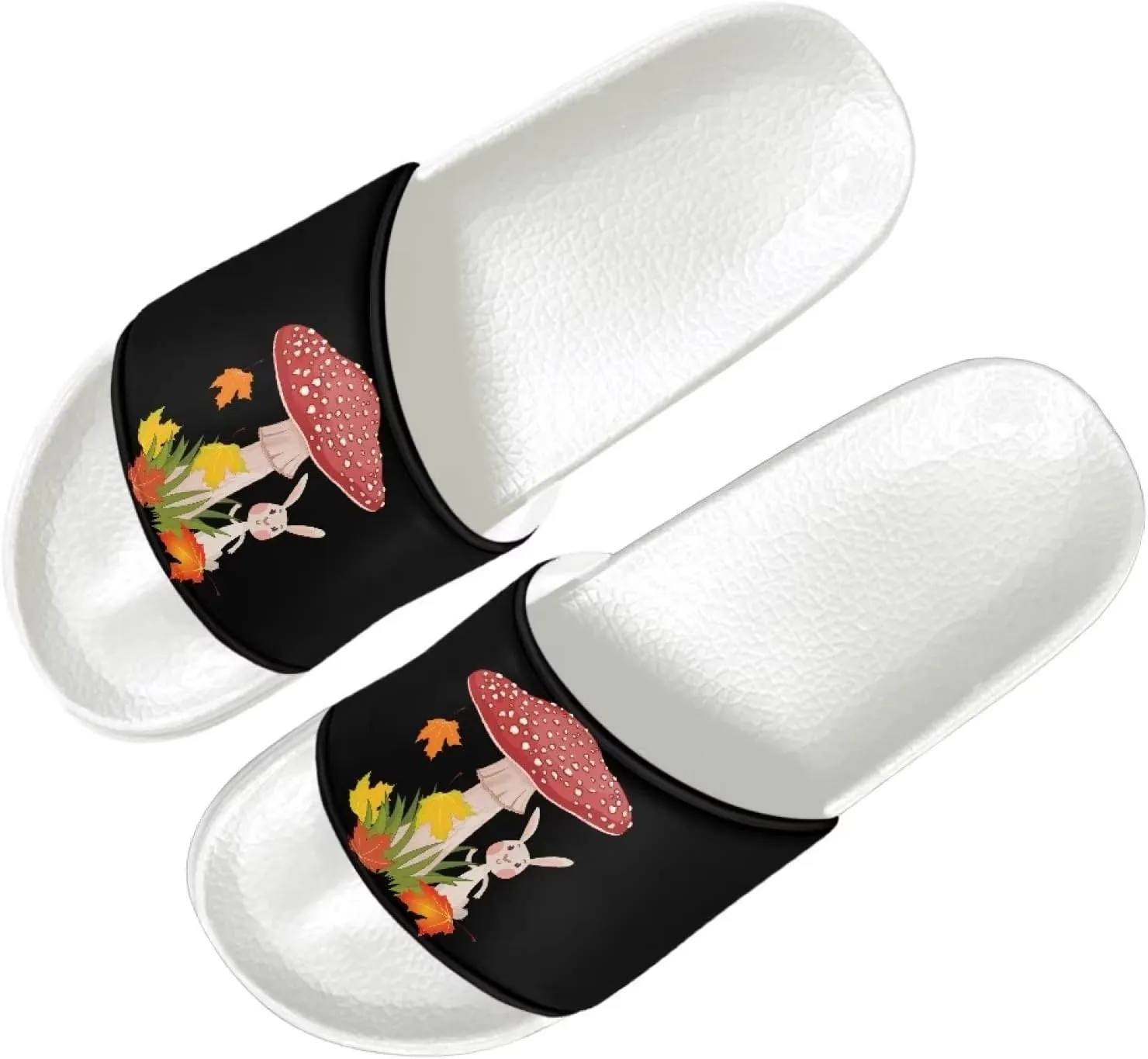Yzaoxia Women House Slippers Outdoor Slip on Bathroom Sandals Anti Slip Comfy Beach Slippers Summer
