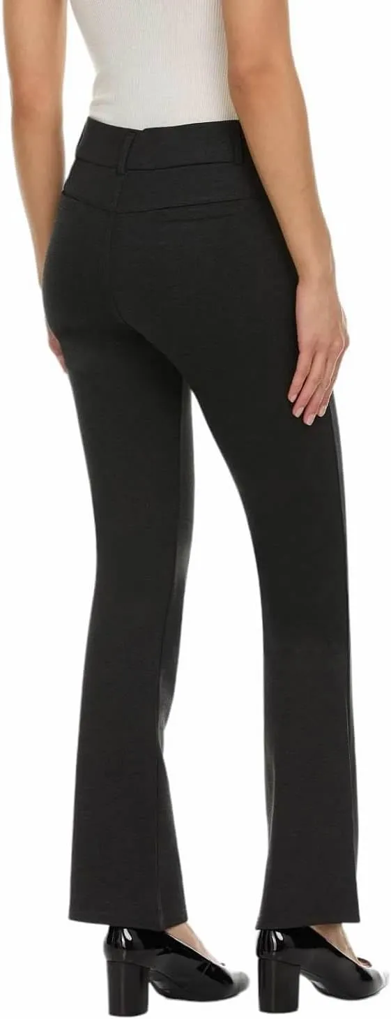 ZayWay Women's Stretch Bootcut Dress Pants with Pockets - Wear to Work - Ponte Treggings