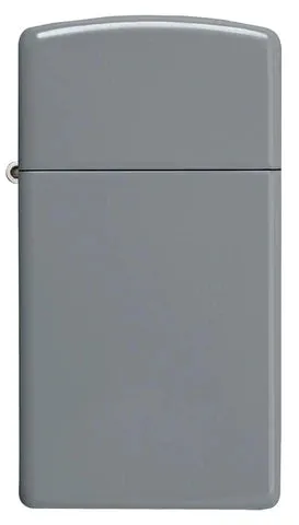 Zippo Lighter - Slim Flat Grey